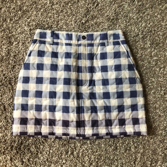 ✨SALE✨ EUC STAUD Pinot Mini Skirt - Blue Ombre Gingham - Picture 5 of 8